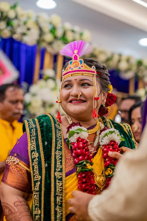 bride in wedding saree
